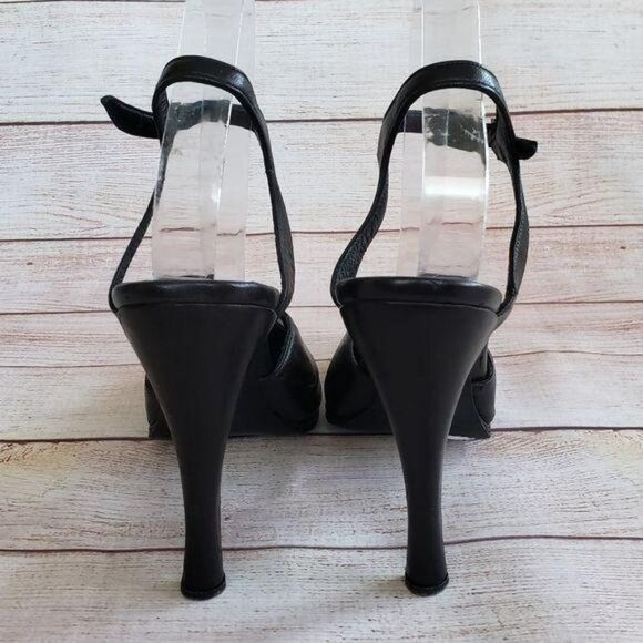 EXTREMELY RARE 1980's Maison Massaro x Chanel Heel - Picture 5 of 15